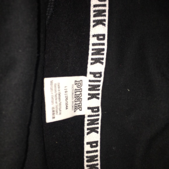 Cropped white/black pink sweater - Picture 2 of 2